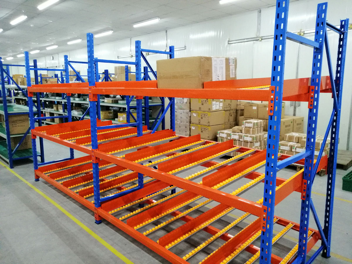 流利条货架/三层仓储货架